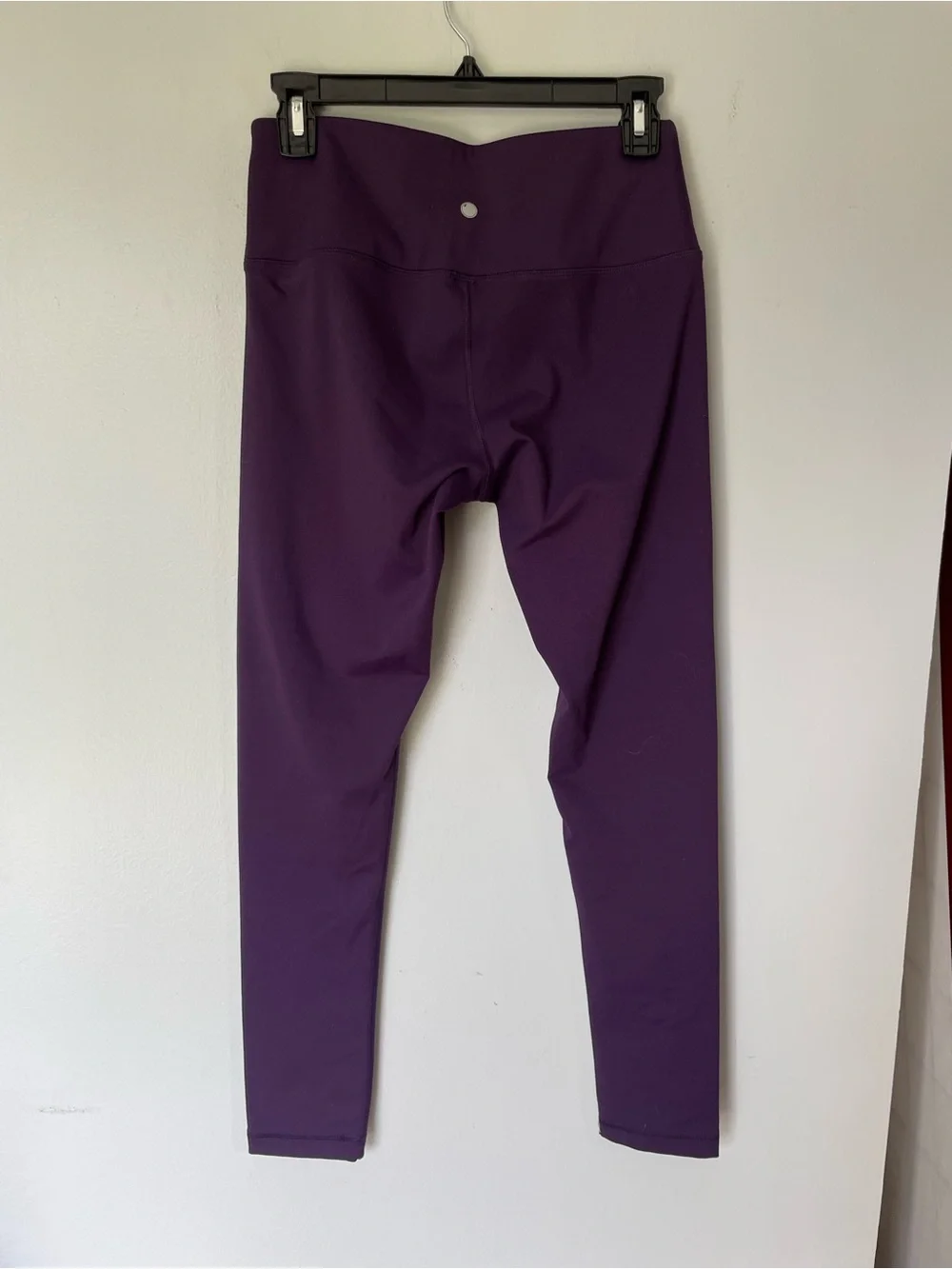 Yogalicious High-Waist Purple Leggings, Size M